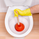 Вантуз для прочистки труб канализации в ванной, туалете, кухне, квартире