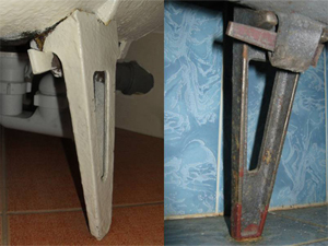 Ножки для старых чугунных советских ванн купить недорого